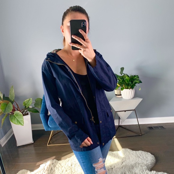 bydonnywu Jackets & Blazers - 🏷Sale Utility Jacket Navy